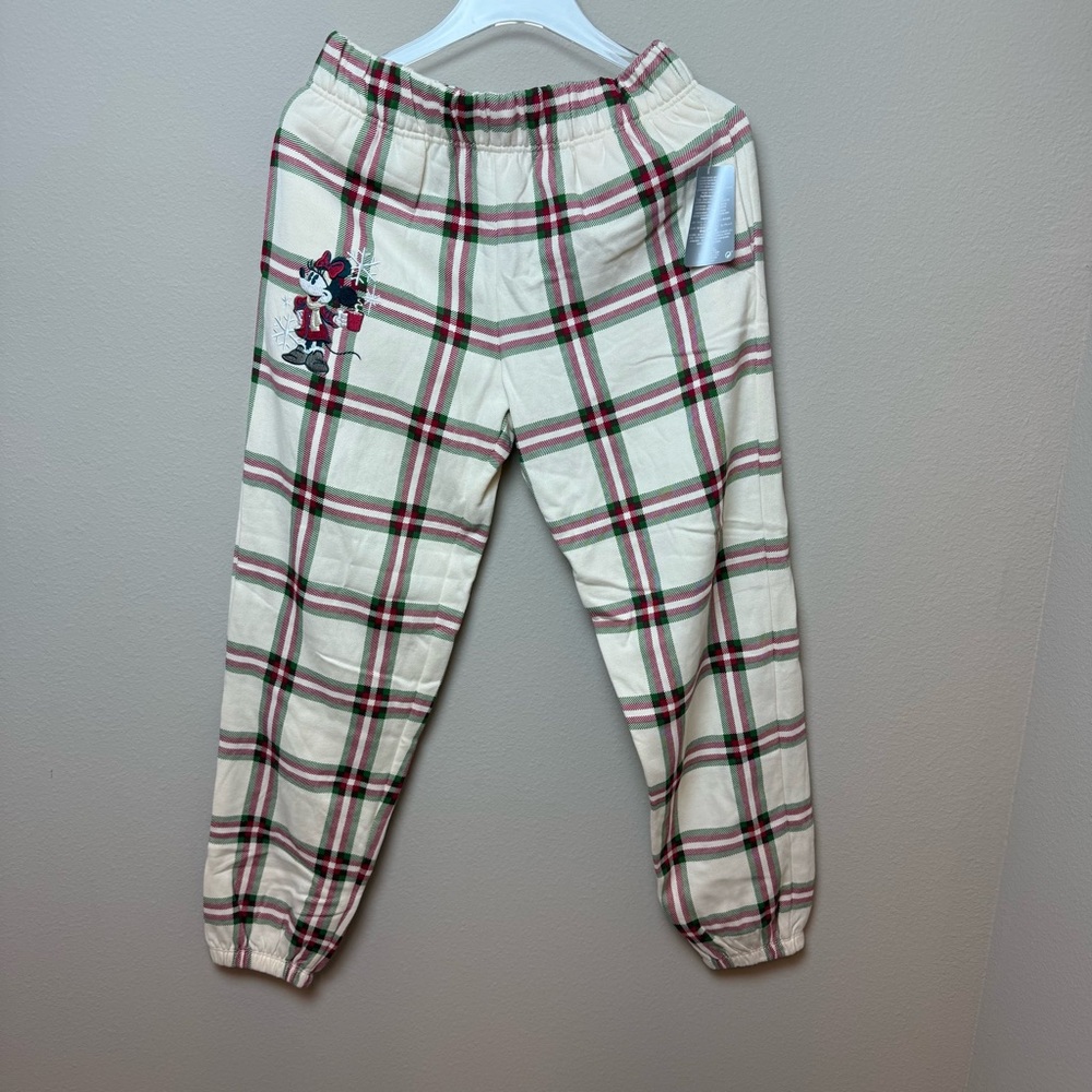 Disney | Minnie Mouse Plaid Christmas Lounge Pants